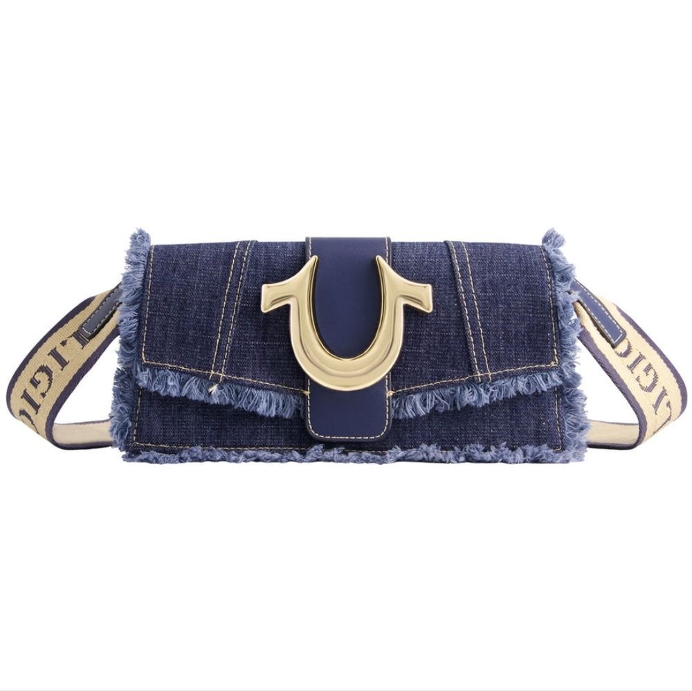 NEW True Religion Denim Crossbody Handbag